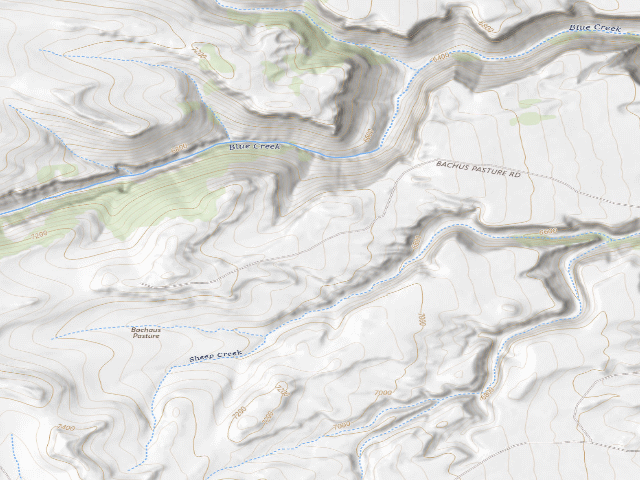 USGS topographic map of Ed O. Taylor WHMA — camping zone