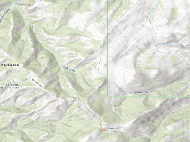 USGS topographic map of Edeercr005