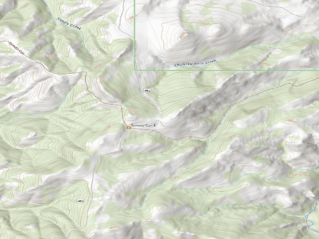 USGS topographic map of Edeercr01