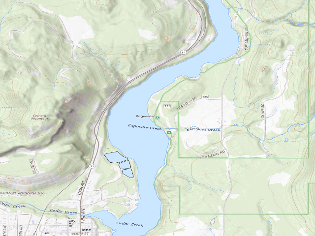 USGS topographic map of Edgewater