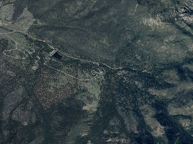 Aerial image of Effie Beckstrom Group Campgrounds