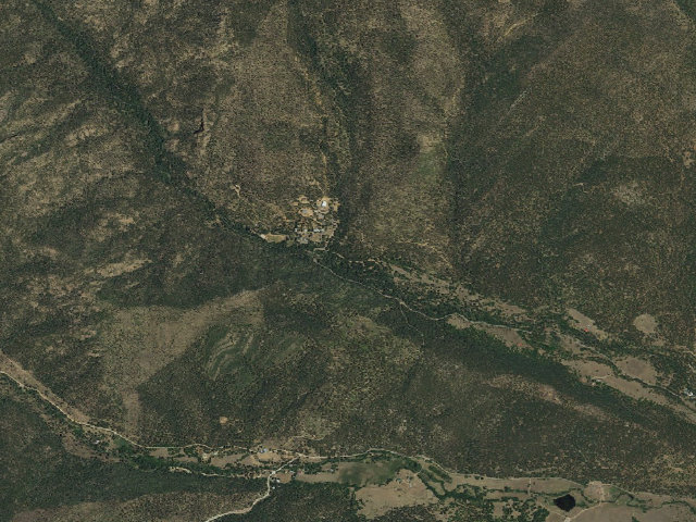 Aerial image of El Porvenir Campground