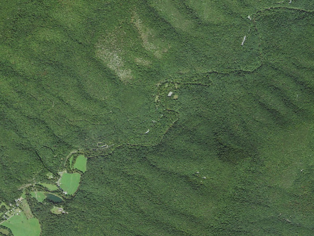 Aerial image of Elizabeth Furnace
