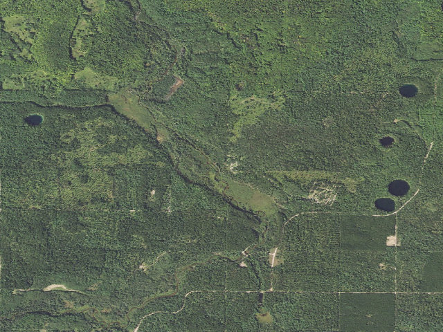 Aerial image of Elk Hill Equestrian River Trail Campground