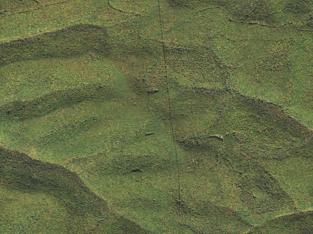 Aerial image of Elk State Forest roadside campsite 018 Brooks Saddle (Ridge Road)