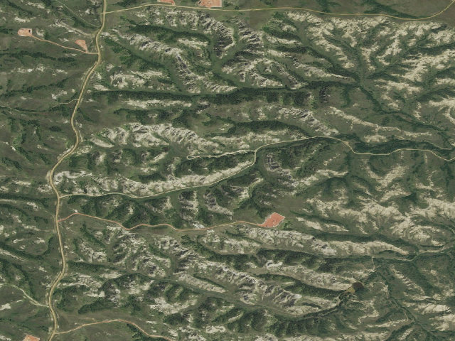 Aerial image of Elkhorn Campground