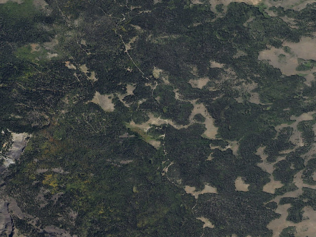 Aerial image of Elkhorn Campground