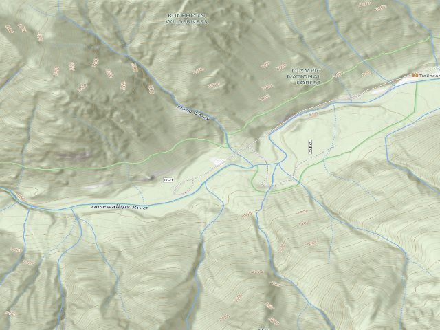 USGS topographic map of Elkhorn