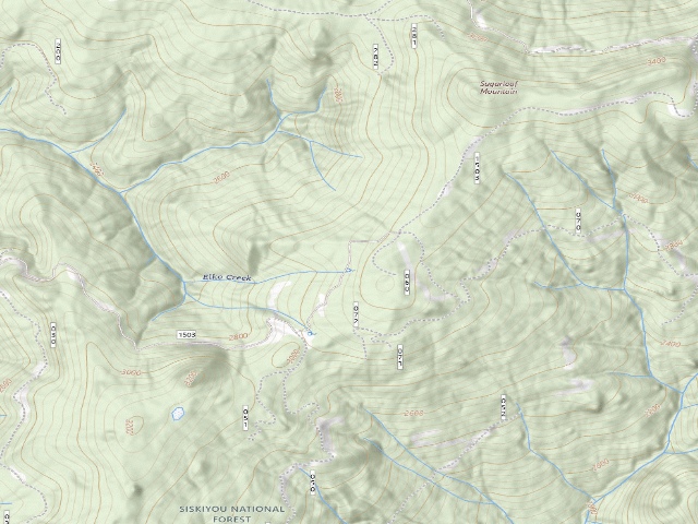 USGS topographic map of Elko