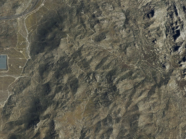 Aerial image of Elliot Mine Area Dispersed Camping