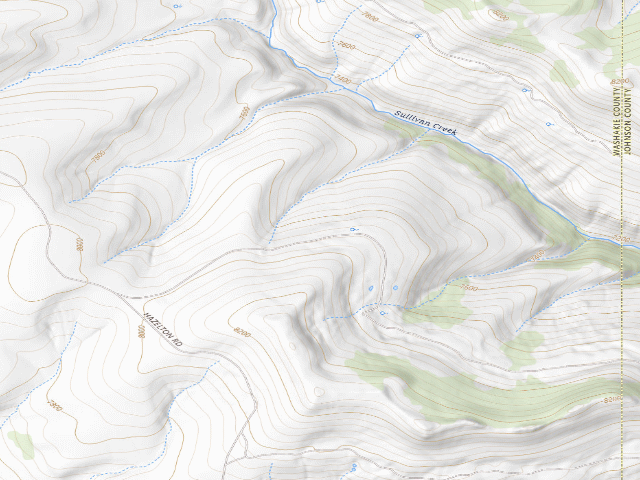 USGS topographic map of Ellis WHMA — Ellis North Parking Lot
