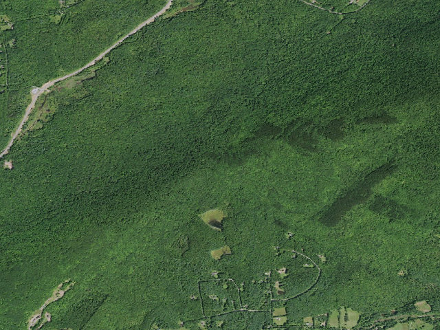 Aerial image of Elm Ridge Primitive Tent Site 2 [DEC #16144] (Windham Blackhead Range Wilderness)