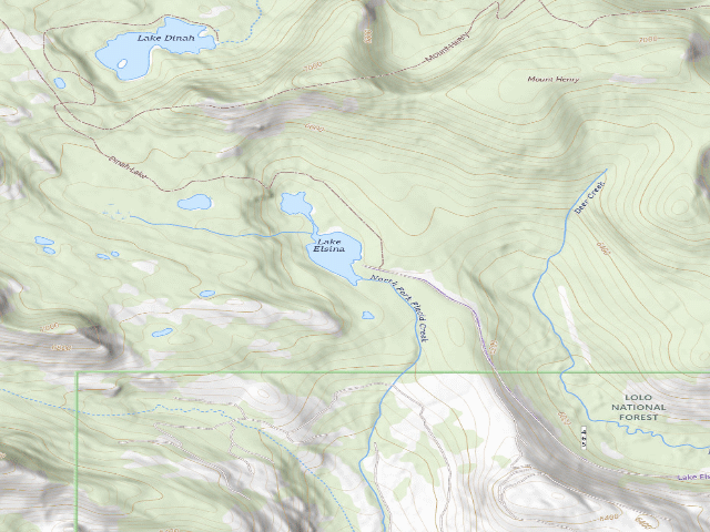 USGS topographic map of Elsina 02