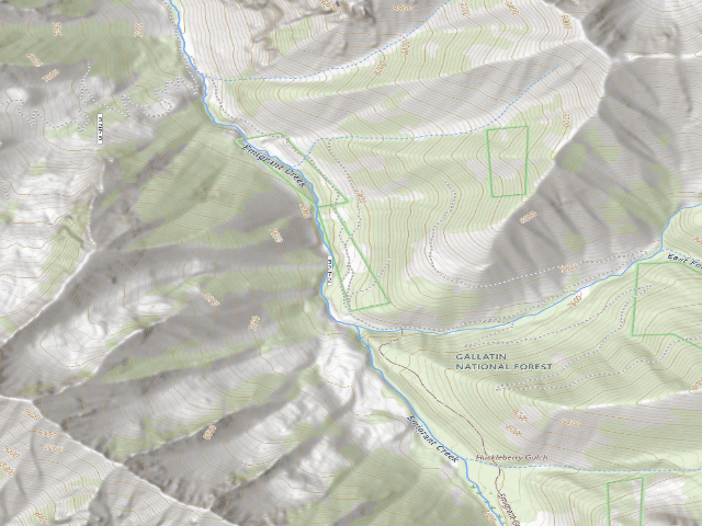 USGS topographic map of Em Gulch 1