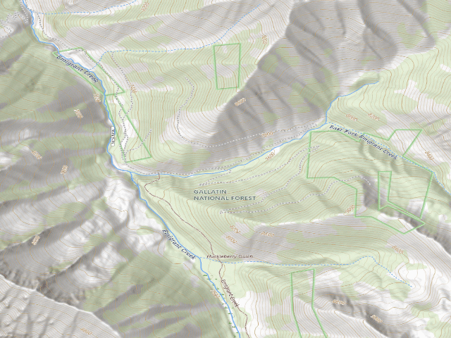 USGS topographic map of Em Gultch 2