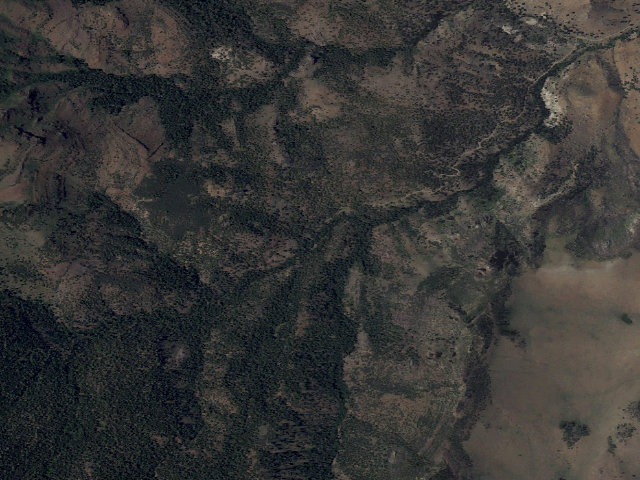 Aerial image of Emerson Campground