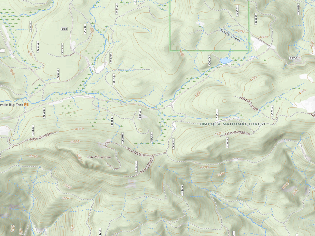 USGS topographic map of Emile Shelter