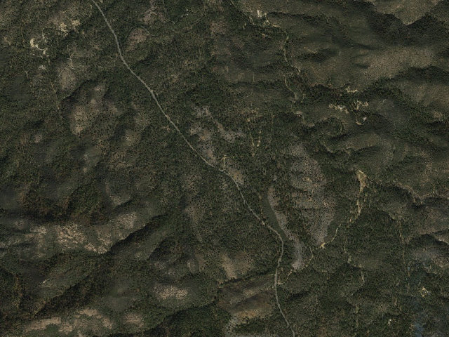 Aerial image of Enchanted Forest Dispersed Camping