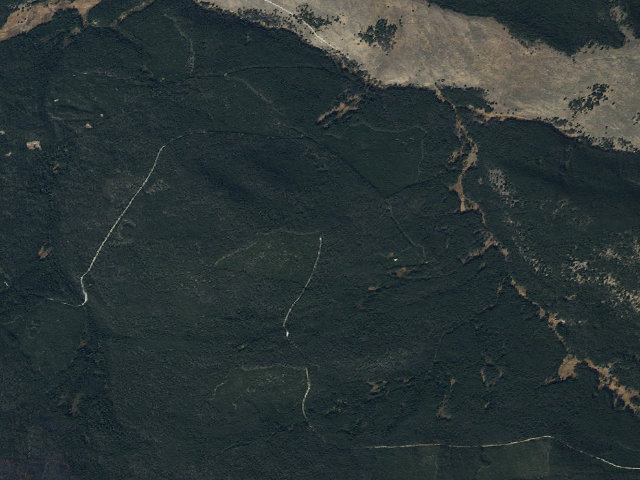 Aerial image of End Log Road