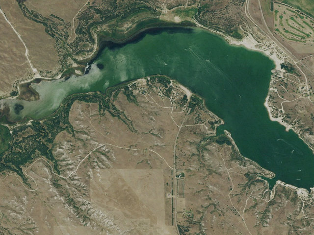 Aerial image of Enders Reservoir SRA