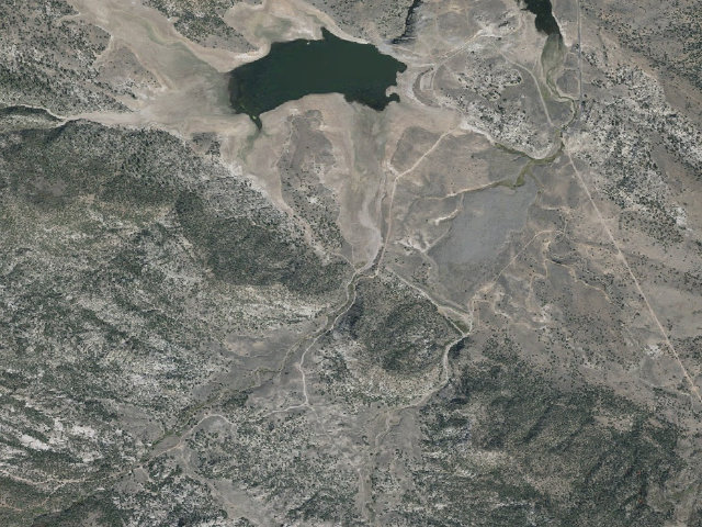 Aerial image of Enterprise Designated Dispersed Camp Area
