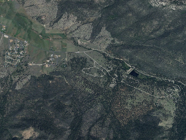 Aerial image of Equestrian Campground
