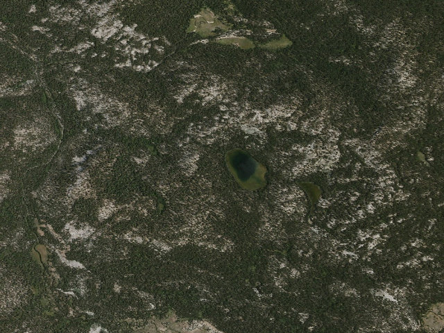 Aerial image of Ershim Lake