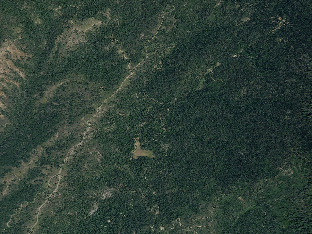 Aerial image of Eshom Campground