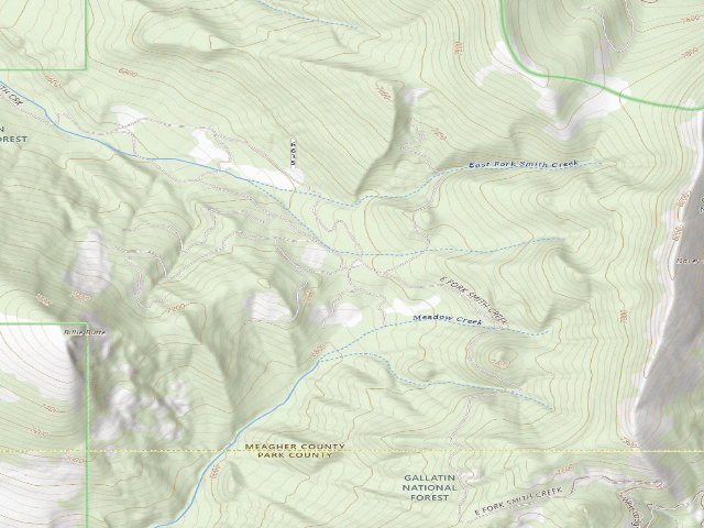 USGS topographic map of Esmithcr1