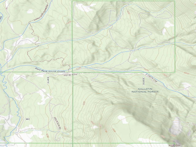 USGS topographic map of Esmithcr2