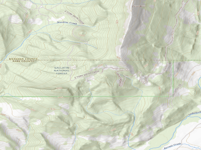USGS topographic map of Esmithtr1
