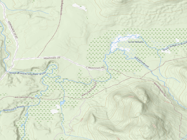 USGS topographic map of Essex County