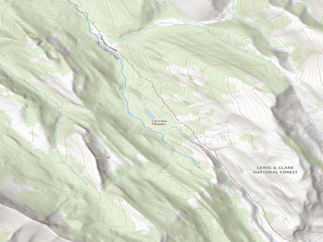 USGS topographic map of Fairview 001