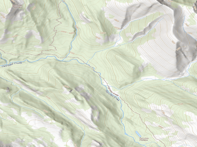 USGS topographic map of Fairview 003 
