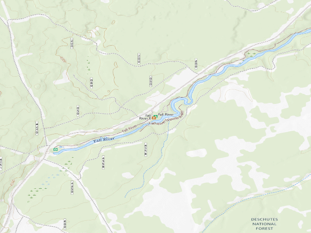 USGS topographic map of Fall River