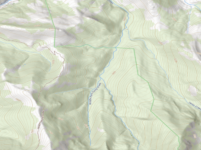 USGS topographic map of Falls Creek 003
