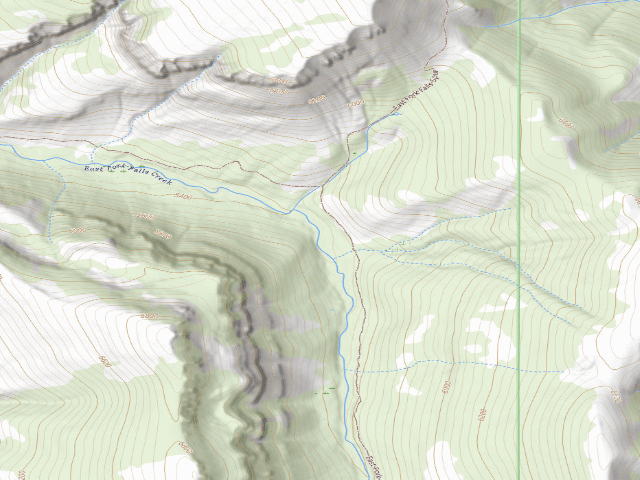 USGS topographic map of Falls Creek 004