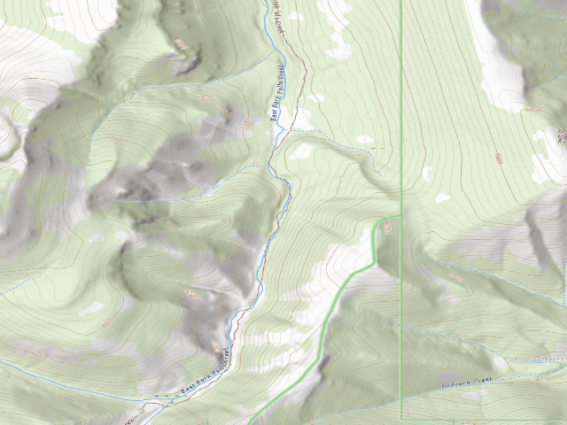 USGS topographic map of Falls Creek 006