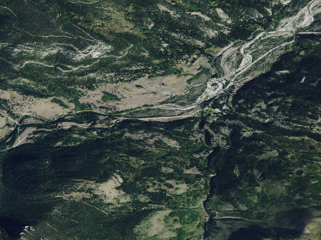Aerial image of Falls Creek Cg