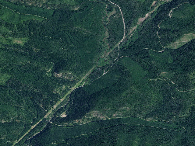 Aerial image of Falls Creek Junction B