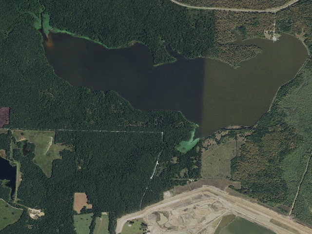 Aerial image of Fannin County