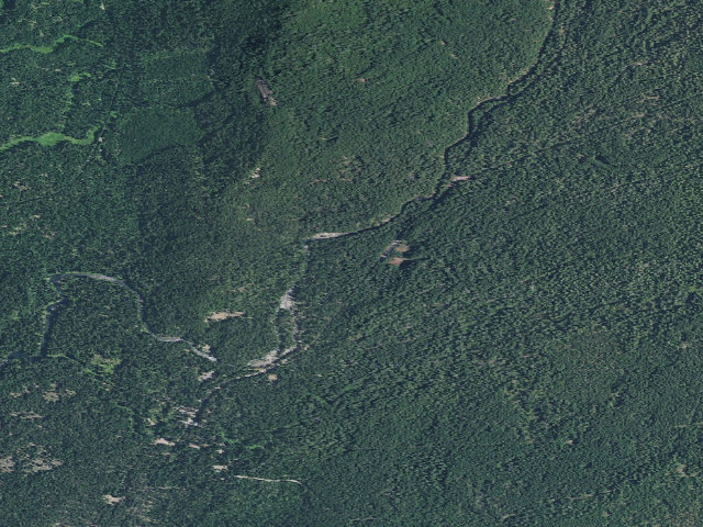 Aerial image of Farewell Bend Campground