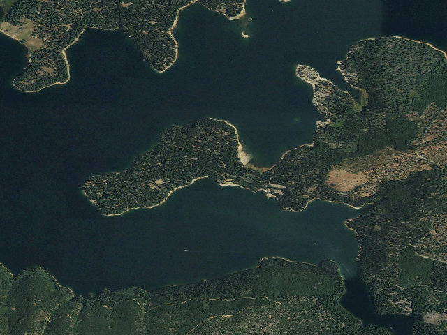 Aerial image of Fashoda Campground