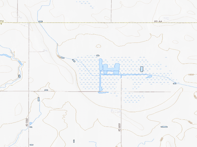 USGS topographic map of Father Hupp WMA