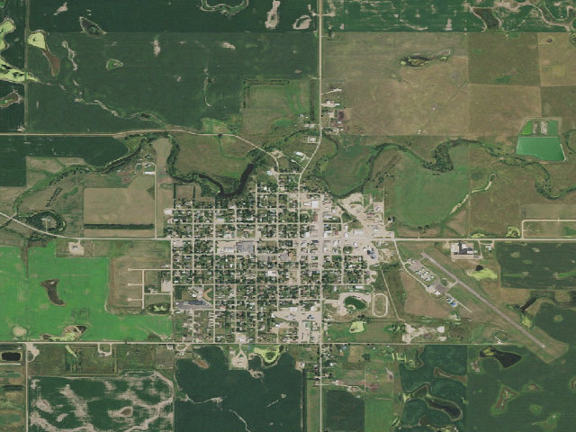 Aerial image of Faulkton City Park (Faulkton)