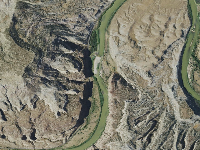 Aerial image of Fault Line 2