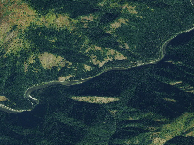 Aerial image of Fawn Creek Camp