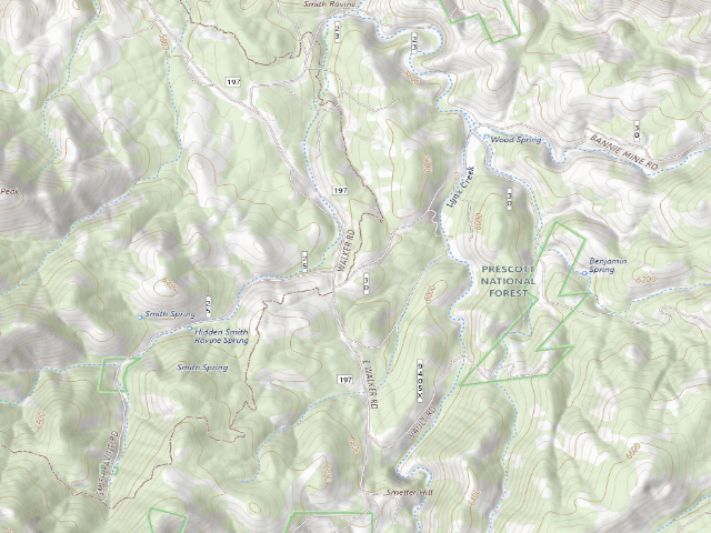 USGS topographic map of Fdr30-Bannie Mine Designated Disp