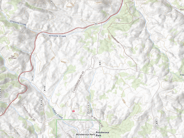USGS topographic map of Fdr64-Maripai Rd Designated Disp.