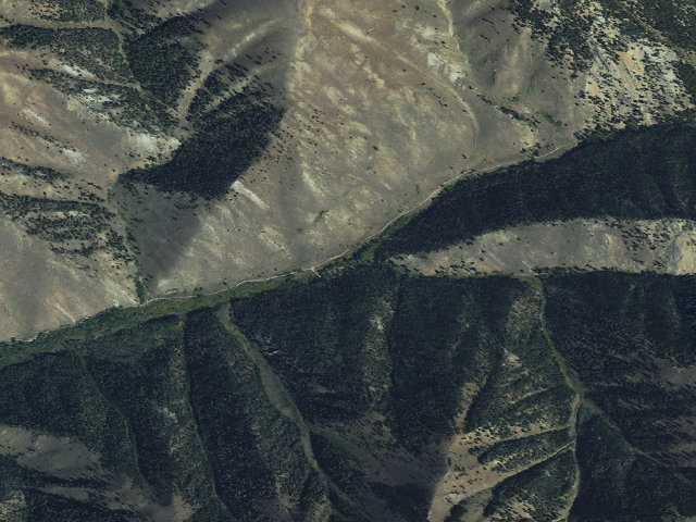Aerial image of Federal Gulch Cg